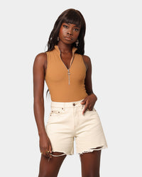 EN ES Women's Desire Bodysuit Brown