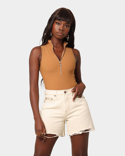 EN ES Women's Desire Bodysuit Brown