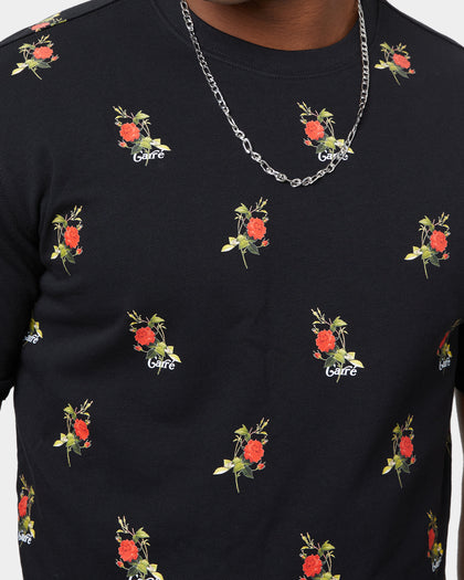 Carre Ament Repeat Rugueux Short Sleeve T-Shirt Black