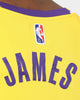Nike Los Angeles Lakers LeBron James 75th Anniversary #6 Icon Swingman Jersey Amarillo/Field