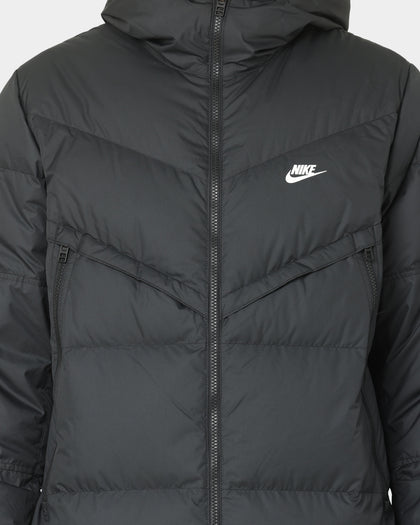Nike Hooded Puffer Jacket Black