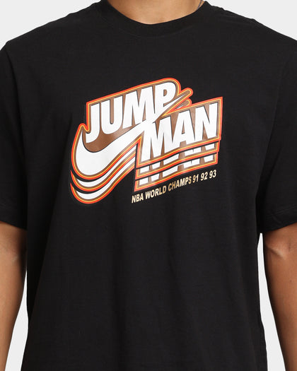 Jordan Jumpman GFX Crew T-Shirt Black/Metallic