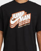 Jordan Jumpman GFX Crew T-Shirt Black/Metallic