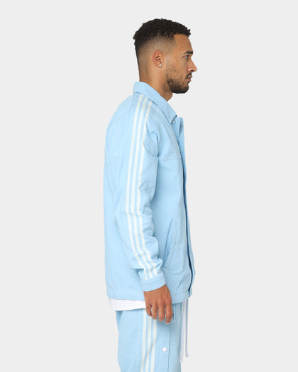 Adidas Denim Jacket Clear Blue