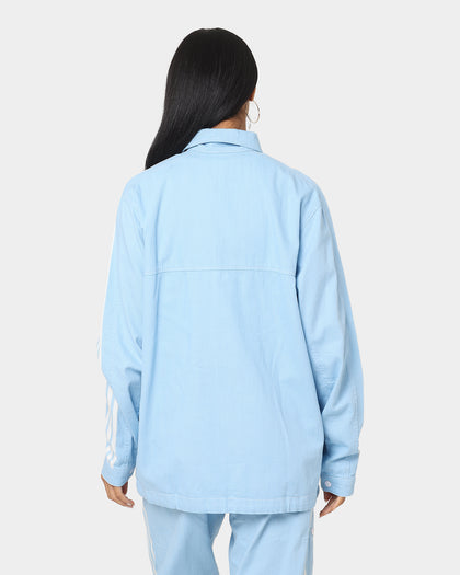 Adidas Denim Jacket Clear Blue