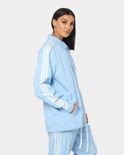 Adidas Denim Jacket Clear Blue