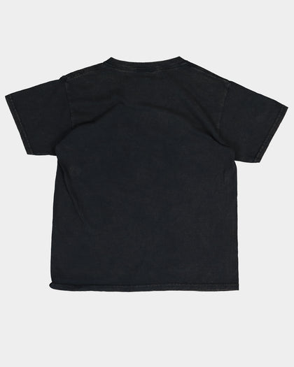 Nirvana Nirvana Kid's Smiley Vintage T-Shirt Black