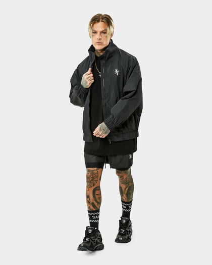 Saint Morta Alpha Homora Windbreaker Black/Silver