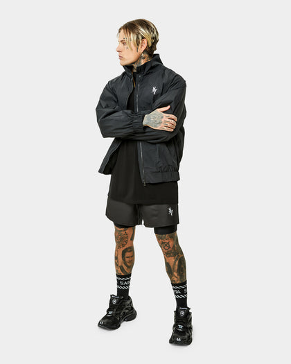 Saint Morta Alpha Homora Windbreaker Black/Silver