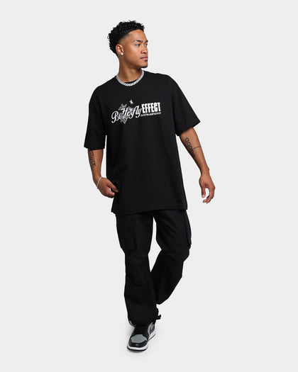 Rats Get Fat Butterfly Effect T-Shirt Black/White