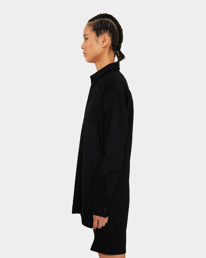 The Anti Order Man Made Long Sleeve Shirt Black