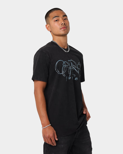 Carre Chrome Short Sleeve T-Shirt Black Wash