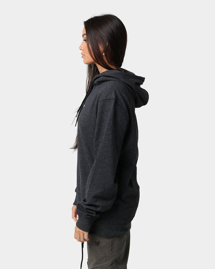 Tommy Jeans Straight Logo Hoodie Black