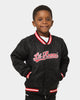 Lil Homme Kids' PDB Varsity Jacket Black
