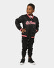 Lil Homme Kids' PDB Varsity Jacket Black