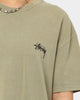 Stussy Spring Weeds T-Shirt Pigment Light Khaki