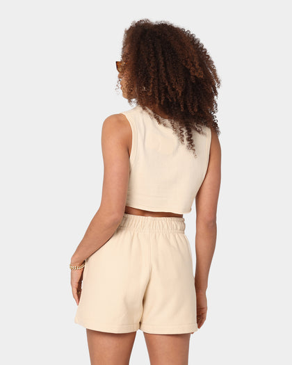 Champion Women's Heritage Cropped Tank Warming Beige