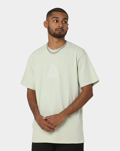 HUF X Pleasures Dyed Short Sleeve T-Shirt Green