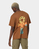 Honor The Gift Spiritual Warfare T-Shirt Brown