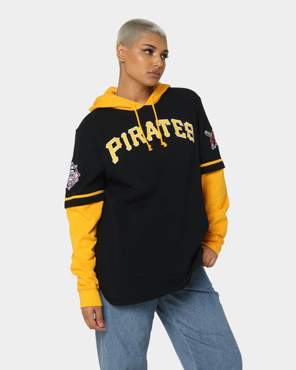 47 Brand Pittsburg Pirates Shortstop Hoodie Jet Black
