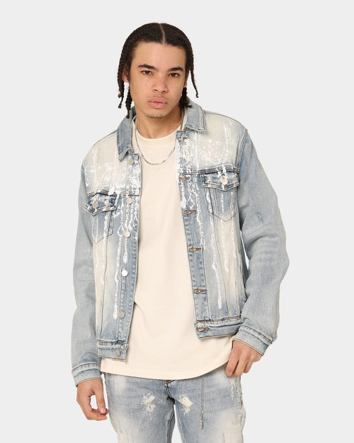 Lifted Anchors Manhattan Denim Jacket Blue