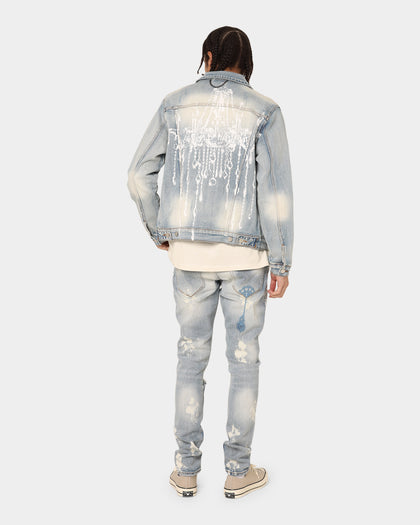 Lifted Anchors Manhattan Denim Jacket Blue