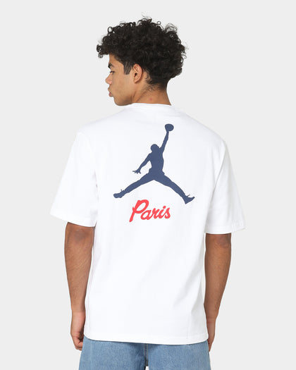 Jordan X Paris Saint-Germain Logo T-Shirt White