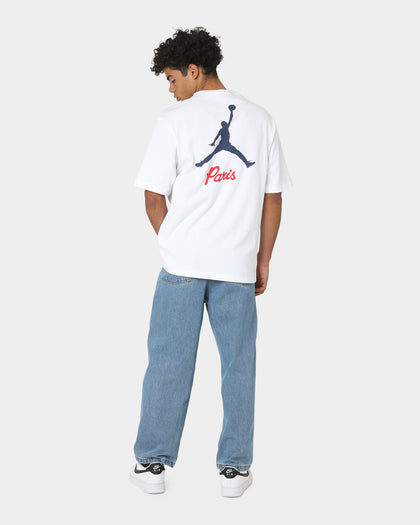 Jordan X Paris Saint-Germain Logo T-Shirt White