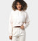 Adidas Women's Cropped Hoodie Wonder White