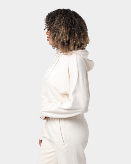 Adidas Women's Cropped Hoodie Wonder White