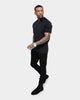 Saint Morta Loom Polo Shirt Black/Black