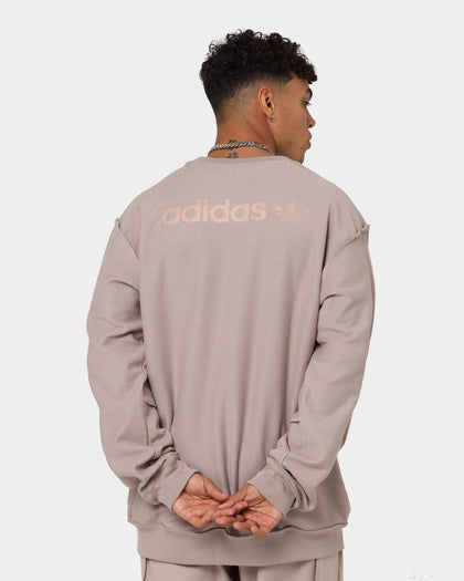 Adidas Loopback Crewneck Vapour Grey