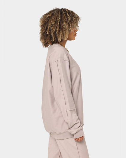 Adidas Loopback Crewneck Vapour Grey