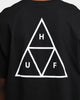 HUF Essentials Triple Triangle T-Shirt Black