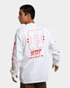 HUF Factory Rider Long Sleeve T-Shirt White