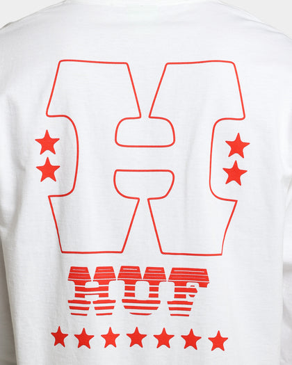HUF Factory Rider Long Sleeve T-Shirt White