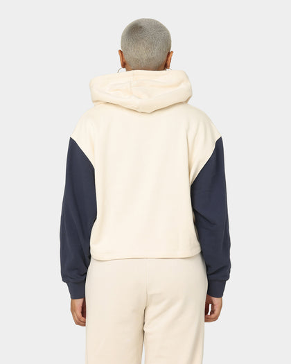 Adidas Women's Modern B-Ball Hoodie Wonder White/Shadow Navy