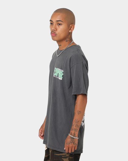 Rats Get Fat Expire Vintage T-Shirt Off Black