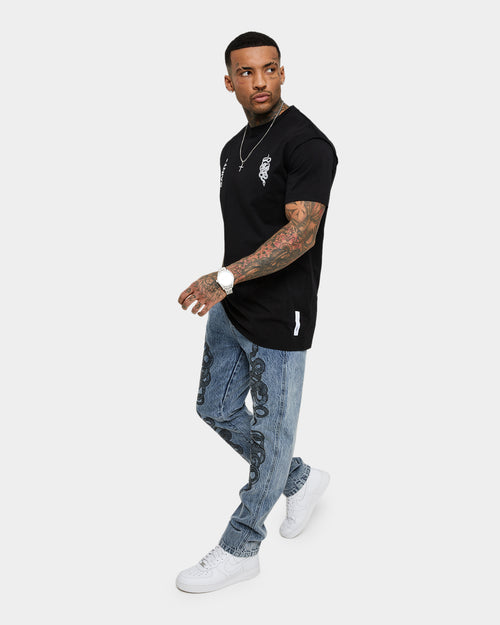 Saint Morta Adder Lafayette T-Shirt Black