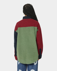 EN ES Women's Courage Cord Shirt Navy