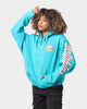 New Era Miami Dolphins Quarter Zip Hoodie Teal