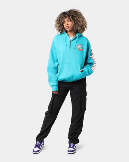New Era Miami Dolphins Quarter Zip Hoodie Teal