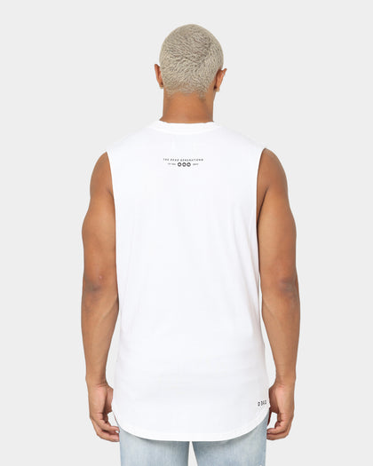 Dead Studios Till We Ride Muscle T-Shirt White/Black