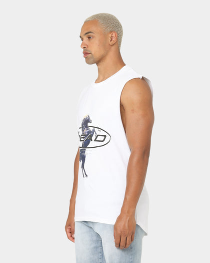 Dead Studios Till We Ride Muscle T-Shirt White/Black