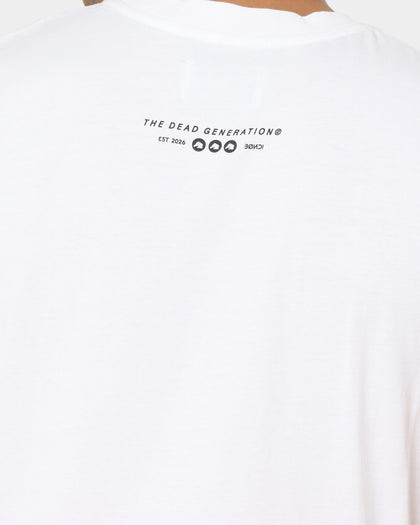 Dead Studios Till We Ride Muscle T-Shirt White/Black