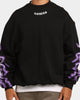 Loiter Born Of Pain Crewneck Black