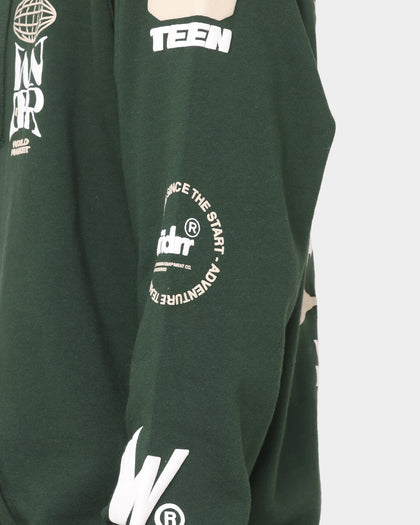 WNDRR Market Hoodie Forest Green