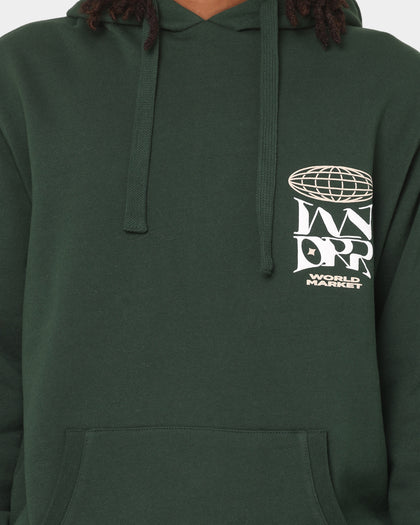 WNDRR Market Hoodie Forest Green