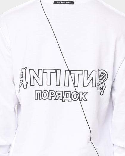 The Anti Order Old Guard Long Sleeve T-Shirt White/Black