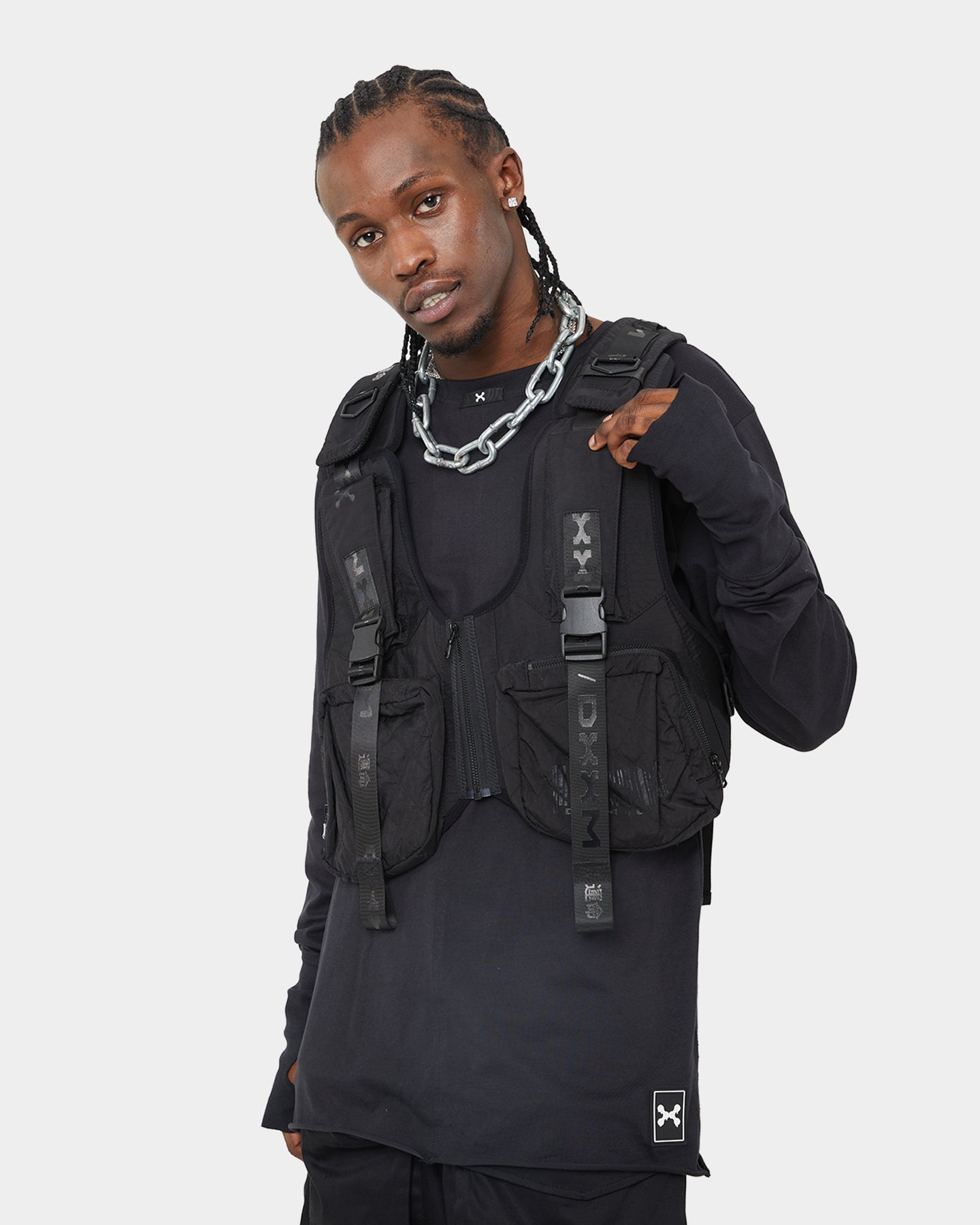 DXXMLIFE L-3 A Chain$aw Utility Vest Black | Culture Kings NZ